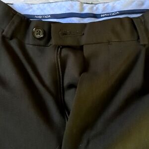 Boys size 14 Nautica pants black
